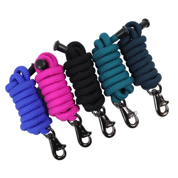 Equitare Black Edition Solid Riimunnaru 2m