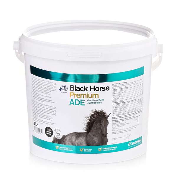 Black Horse ADE vitamiinipelletti 3 kg