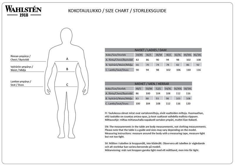 Wahlsten Etire miesten talvitreenitakki